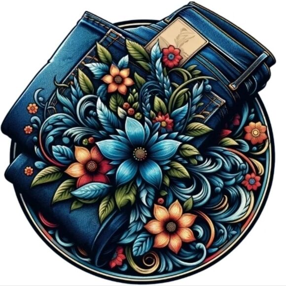 Denim & Flower Black and White Men's Rayon Casual Button Down Short Sleeve Shirt - Picture 15 of 15